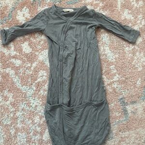 Kyte BABY Charcoal Sleep Gown